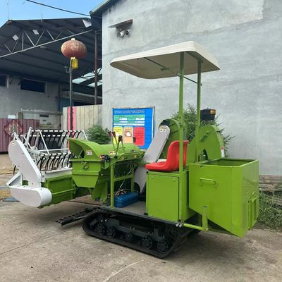 Wheat Rice Combine Harvesters Mini Small Combine Harvester Machine
