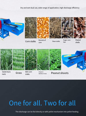 Grain Chaff Straw Corn Grass Silage Animal Poultry livestock Feed Raw Material Crusher