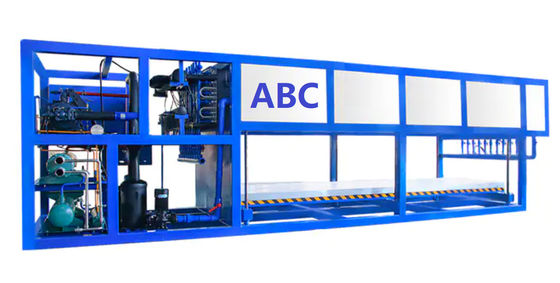 380 V/3P/50hz 10 Tons Block Ice Plant Making Machine Food Preservation Concrete Cooling