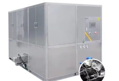 10 Ton Per Day Large Capacity Cube Ice Machine For Hotels Restaurants Parameters