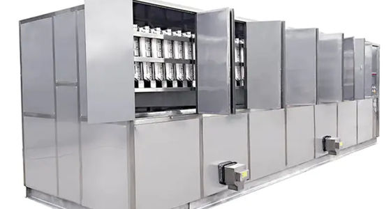 CV20000 20 Tons Per Day Ice Cube Maker Plant Fully Adopted SUS304 Stainless Steel
