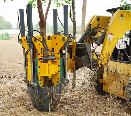Fully Automatic Hydraulic Tree Digging Machine Tree Moving Machine Nursery Garden