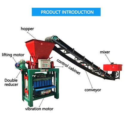 Small Cement Brick Making Machine Concrete Fly Ash Block Machine Automatic