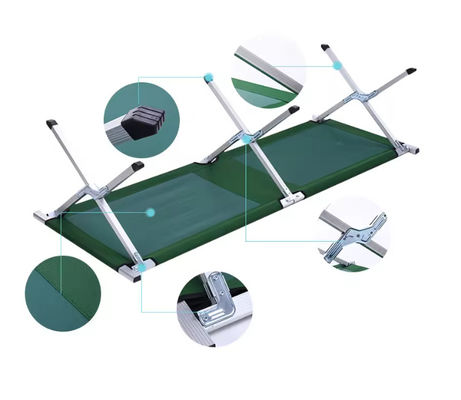 Super Wide And Super Light Tactical Outdoor Emergency Bed Civil Defense Disaster Relief Folding Bed