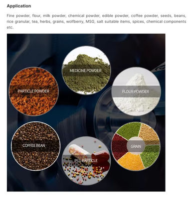 Professional 200W Coffee Bean And Powder Filling Machine