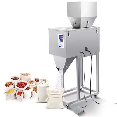 Automatic Bag Powder Filler Particle Weighing Filling Machine for Tea Seeds Grains Food Packing Machine