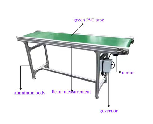 Mini Belt Conveyor Assembly Line, Belt Conveyor/ Custom Various Conveyor Belts