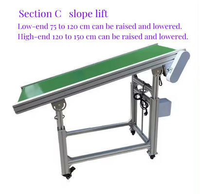 Mini Belt Conveyor Assembly Line, Belt Conveyor/ Custom Various Conveyor Belts