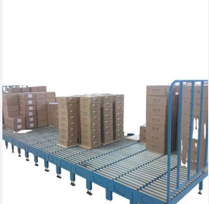 Carbon Steel Roller Conveyor Assembly Line Loading And Unloading