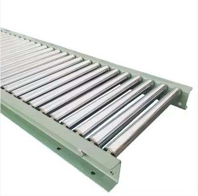 Carbon Steel Roller Conveyor Assembly Line Loading And Unloading