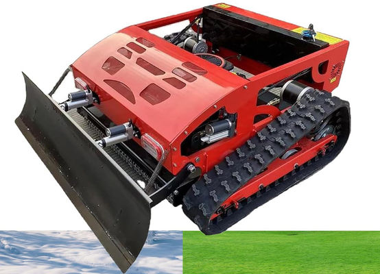 Mower Robotic With Snow Shovel Remote Control Lawn Mower Engine 7.5hp  45° Slope Capability