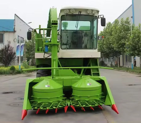 Double Rows Corn Stalk Silage Forage Harvester Machine Napier Grass Forage Harvester Mounted Silage Harvester