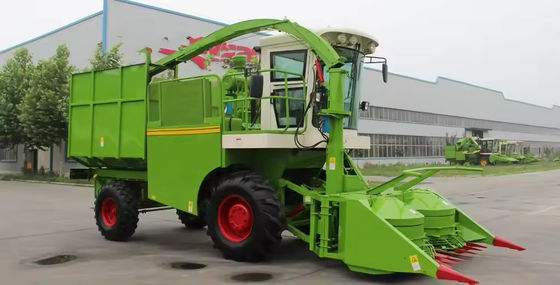 Double Rows Corn Stalk Silage Forage Harvester Machine Napier Grass Forage Harvester Mounted Silage Harvester