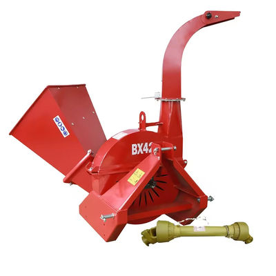3 Point Hitch CE Approved Chinese Mini Tractor Pto Driven Portable Bx42 Small Wood Chipper