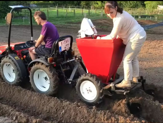 Tractor Machine 3 Point PTO Use One Row Potato Planter Seed Seeding Machine Screw
