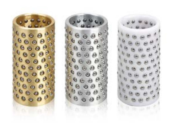 High Precision Corrosion Resistant Steel Ball Retainer Cage Bushing For Punching Machine