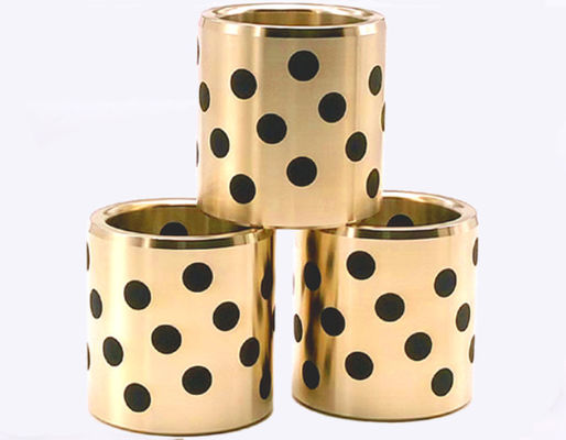 Solid Inlaid Bearing Wear Resistant Metal High Load, Impact Resistance, And Non Metallic Low Coefficient