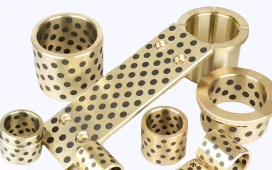 Solid Inlaid Bearing Wear Resistant Metal High Load, Impact Resistance, And Non Metallic Low Coefficient