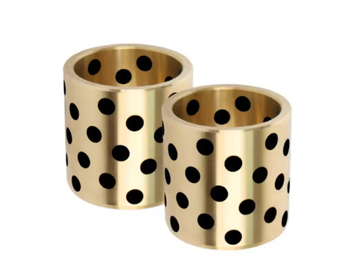 Flange Bushings Jdb Self Lubricating Linear Slide Bearing Graphite Bronze Bushings