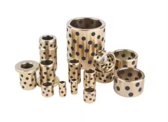 Flange Bushings Jdb Self Lubricating Linear Slide Bearing Graphite Bronze Bushings