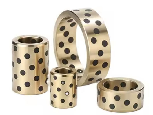 Flange Bushings Jdb Self Lubricating Linear Slide Bearing Graphite Bronze Bushings