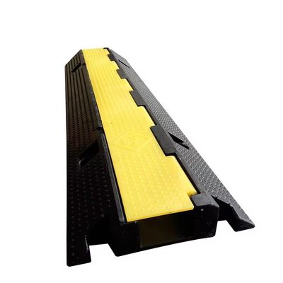 Heavy Duty Rubber Cable Protector Channel Defender For Road Traffic Safety For Speed Bumps