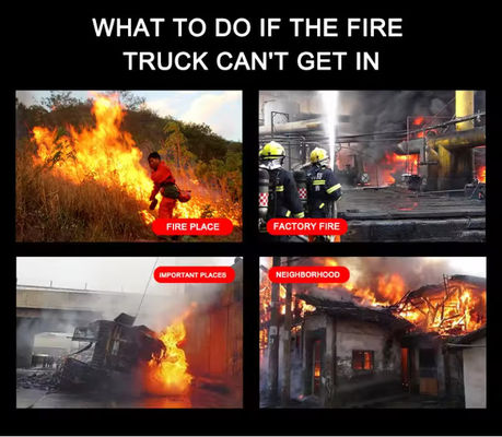 Fire Emergency Rescue Tool Portable Gasoline Fire Pump