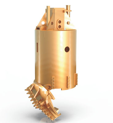 Drilling Bucket With Double Cutter Rock Teeth For Hard Rock Drilling Constructions