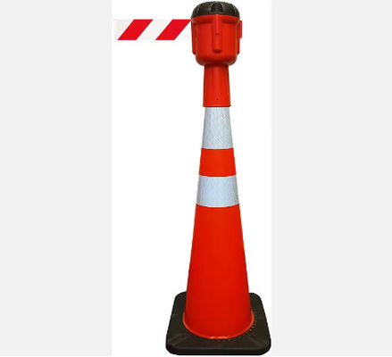 Retractable Safety Belt Traffic Cone Topper Barrier