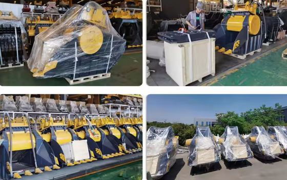 Hydraulic Concrete Crusher Bucket For Excavator Jaw Crusher Bucket