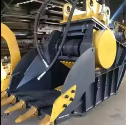 Demolition Work Heavy Duty Excavator Rock Crusher Bucket Machinery Parts