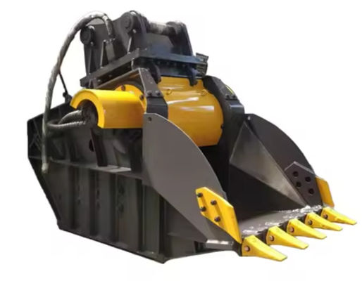 Heavy Duty Machine Excavator Robust Heavy Duty Rock Crusher Bucket