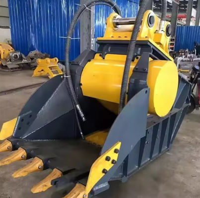 Construction Machinery Attachment Excavator Hydraulic Crushing Bucket