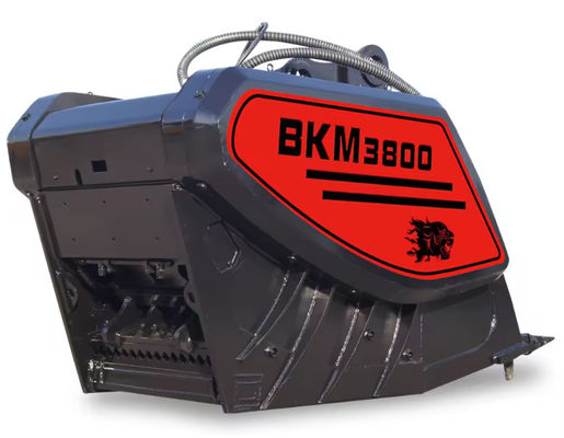 BKM Excavator Rock Crusher Bucket 10-60 Tonne Hydraulic Crusher Attachments