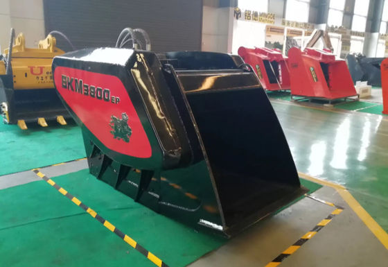 BKM 15-24 Ton Excavator Jaw Crusher Bucket Digger Stone Crusher Bucket