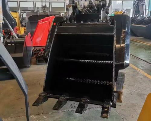 BKM 15-24 Ton Excavator Jaw Crusher Bucket Digger Stone Crusher Bucket