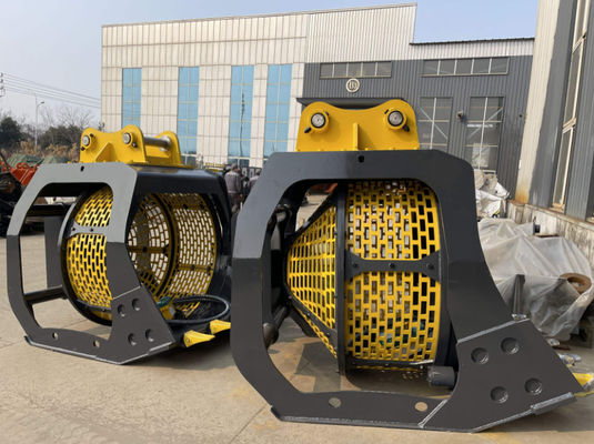 Top Soil Screening Bucket CE Certificated Rotary Screening Bucket