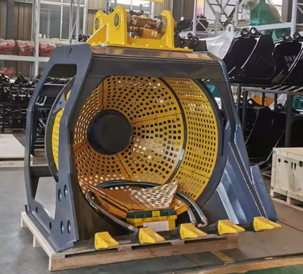Sand Soil Screening Bucket Excavator Screening Rotating Bucket CE Certified