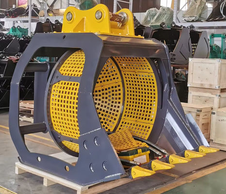 Sand Soil Screening Bucket Excavator Screening Rotating Bucket CE Certified
