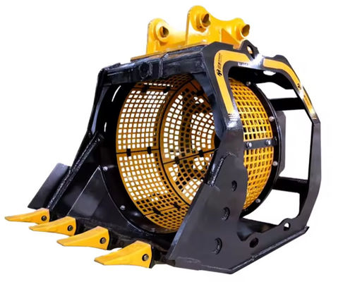 Rotary Screening Bucket Sieving Screening Bucket For 28-38tons Excavator