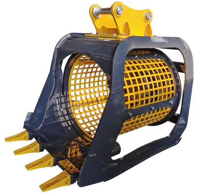 Rotary Screening Bucket Sieving Screening Bucket For 18-23tons Heavy Duty Excavator