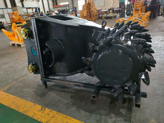 Hydraulic Trenching Drum Cutters For Tunnel Boring Machine Excavator Hydraulic Drum Cutter