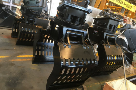 Excavator Hydraulic Demolition Grab Sorting Grapple Rock Select Grapple Hydraulic Clamp