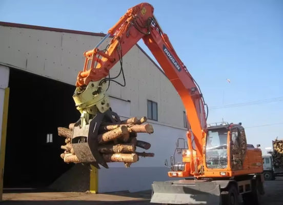 Full 360 Degree Hydraulic Rotation Double Cylinders Hydraulic Rotator Grapple