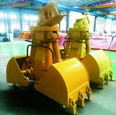 Clamshell Bucket With High Wear Resistance Steel Cutting Edges