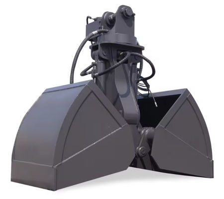 Dredging Clamshell Grab Bucket With Cutting Edges In High Wear Resistance Steel