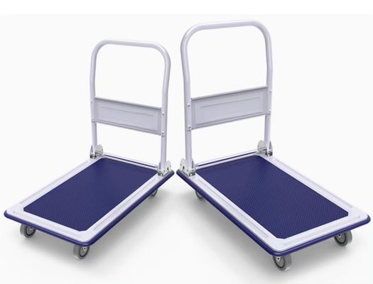 150kgs L73cm*W47cm*H98cm Platform Truck Foldable Platform Truck Push Dolly Multifunctional Heavy Duty Foldable Warehouse