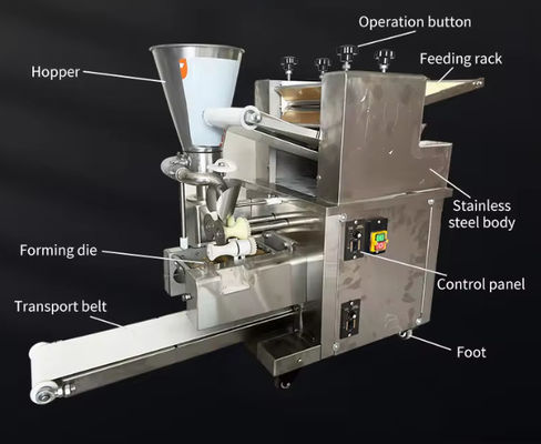 Dumpling Machine, Empanada, Automatic Electric Dough Making Machine