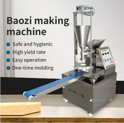Automatic Small Bun Baozi Momo Make Machine / Steamed Bun Dimsum Making Machine