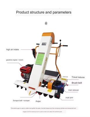 Fully Automatic Portable Corn Grain Suction Machine Wheat Rice Collection And Bagging Equipment